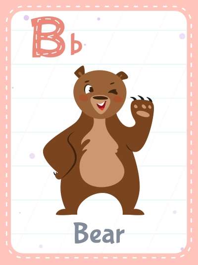 Use flashcards to help your child with sounding letters.