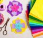 how to make paper flowers using construction paper 1 90x80